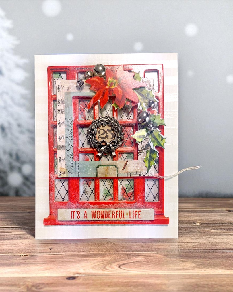 Tim Holtz Idea-ology - Baseboards+Transparencies (Christmas)