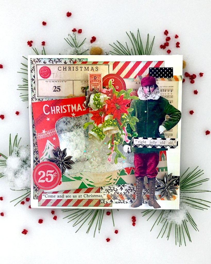 Tim Holtz Idea-ology - Baseboards+Transparencies (Christmas)