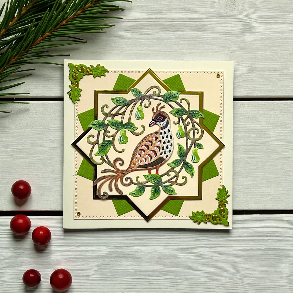 Sweet Dixie On the first day of Christmas die set