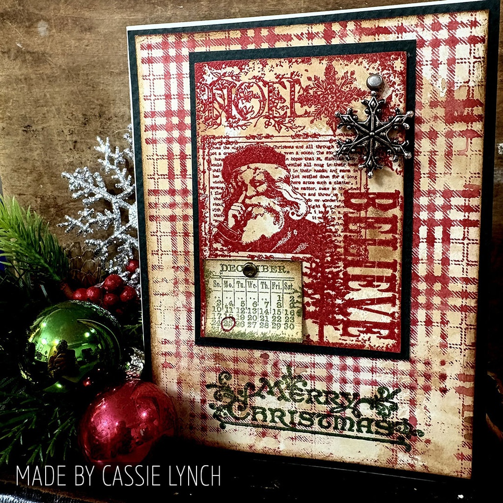 Tim Holtz - Stampers Anonymous Components - Christmas Miracle