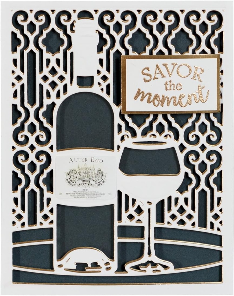 Spellbinders Card Creator - A2 Time for Wine