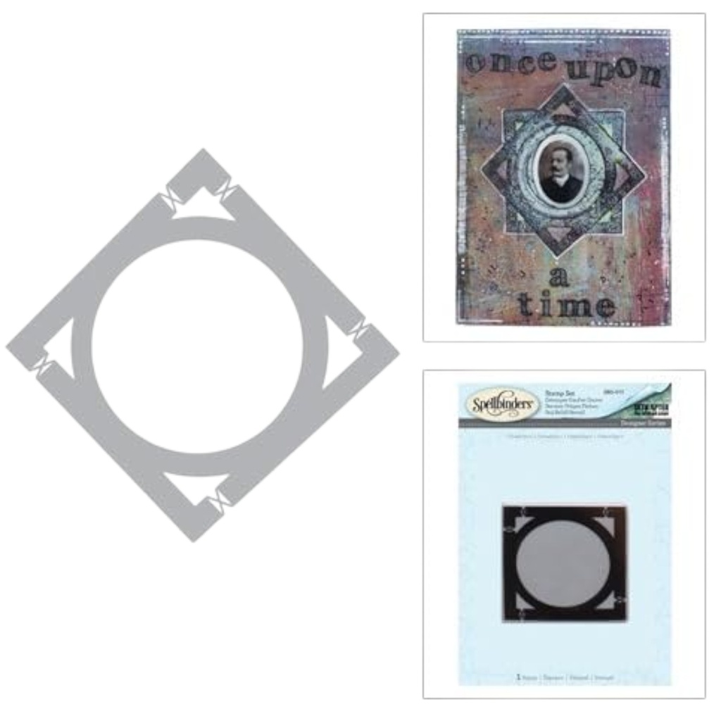 Spellbinders Seth Apter - FrameUps 2 Rubber Stamp