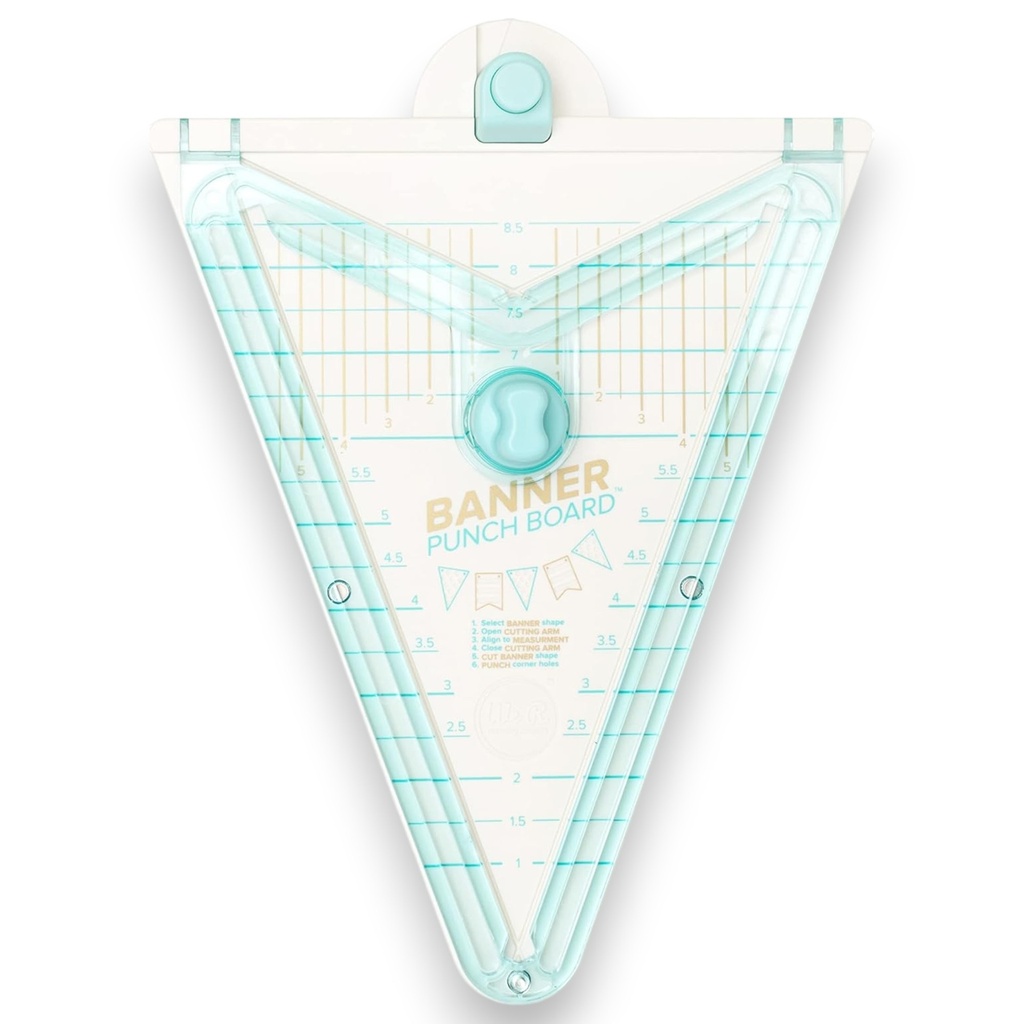 We R Memory Keepers Banner Punch Board 