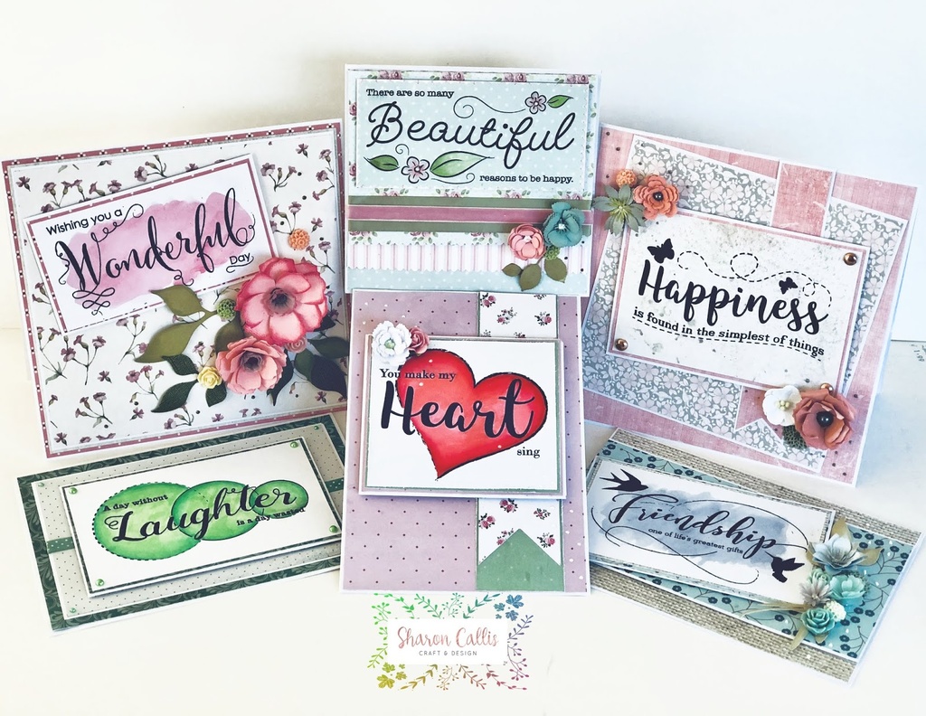 Sharon Callis Beautiful Stamp Set