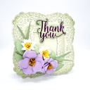 Floral Artistry Wallflower Die Set (SML)