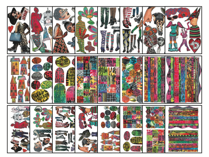 Dylusions Collage Sheets Set #3 