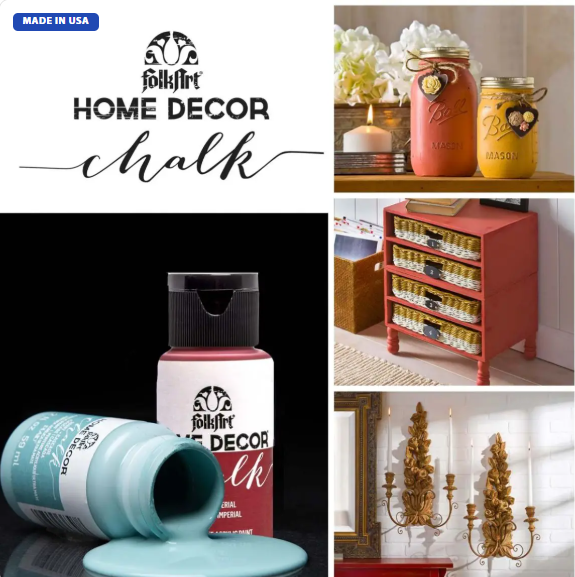 FolkArt Home Décor - Metallic Gold Chalk Paint (8oz)