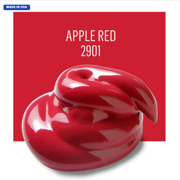 FolkArt Multi-Surface Satin - Apple Red (2oz)