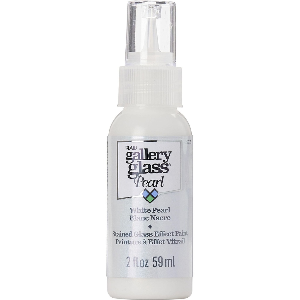 Gallery Glass Pearl - White (2oz)