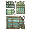 Stamperia - Masquerade - Windows A5 Silicon Mould
