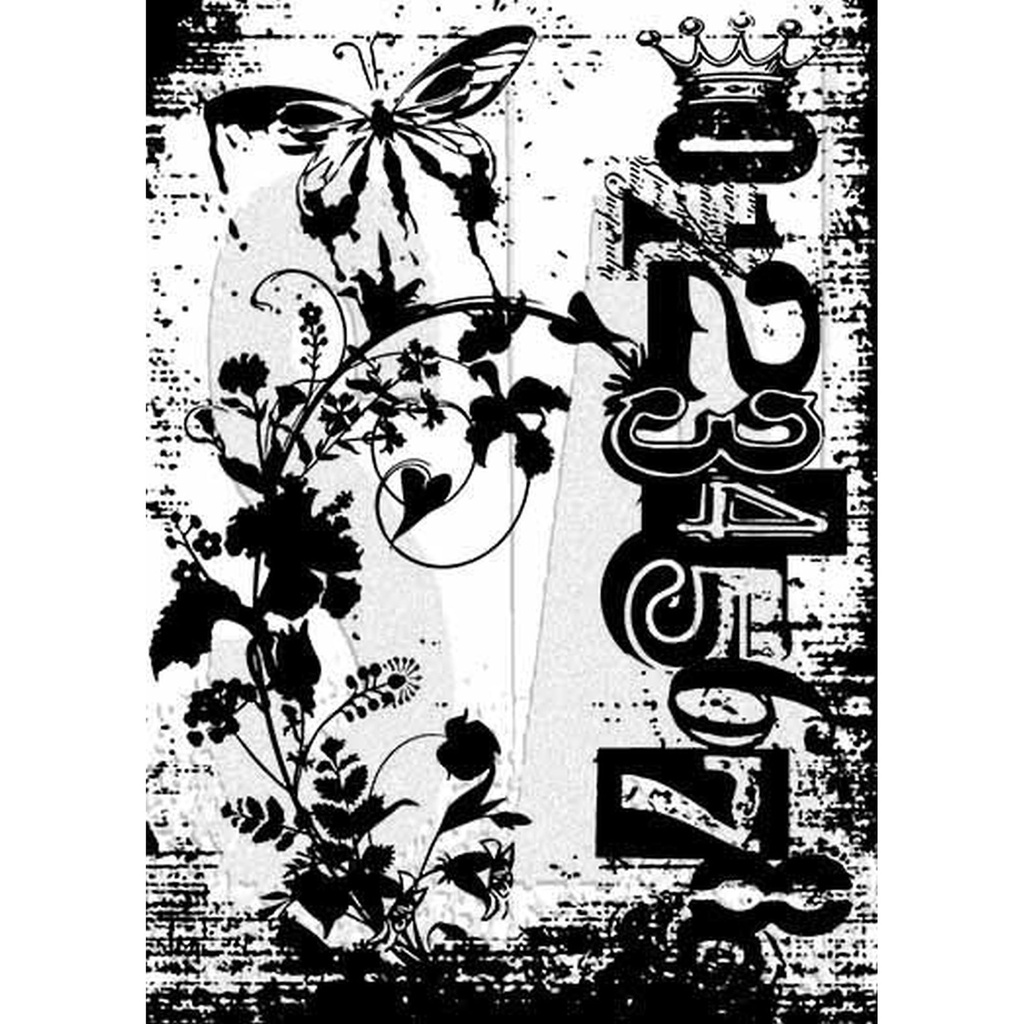 Tim Holtz - Stampers Anonymous Components - Fairy Garden