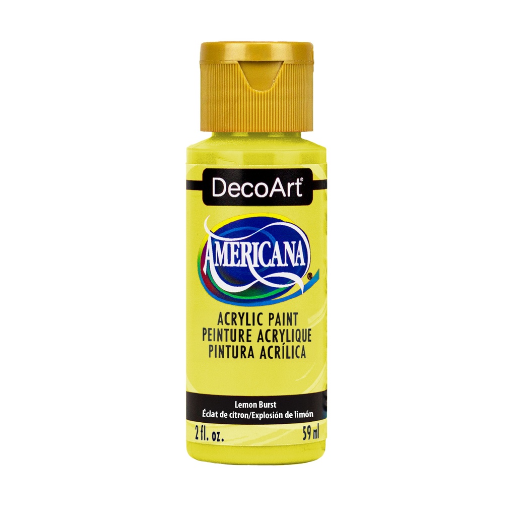 Lemon Burst Decoart Americana Acrylic 2oz 