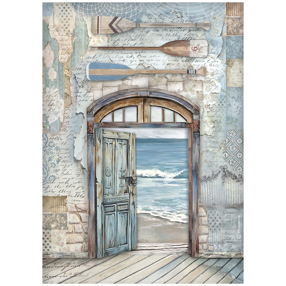 Stamperia - Silent Sea - A4 Rice Paper Selection (6 designs)