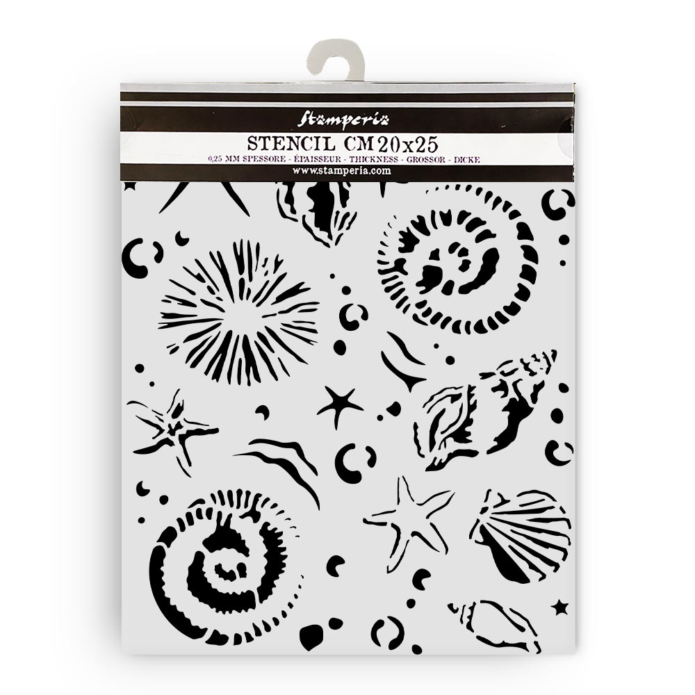 Stamperia - Silent Sea - Starfish Stencil (20x25cm)