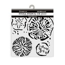 Stamperia - Silent Sea - Sponges Stencil (12x12cm)