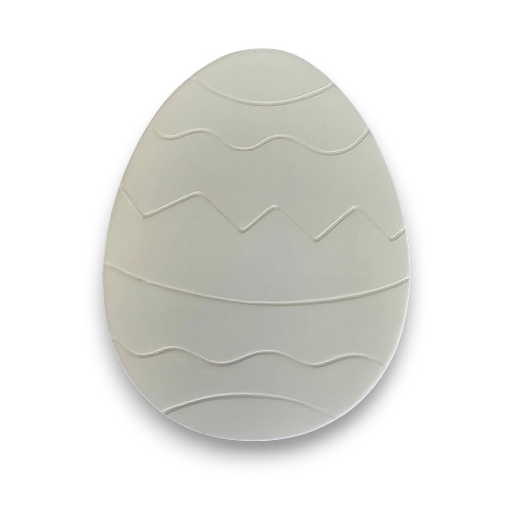 Pattern embossed Egg Tile (Wrap of 6)