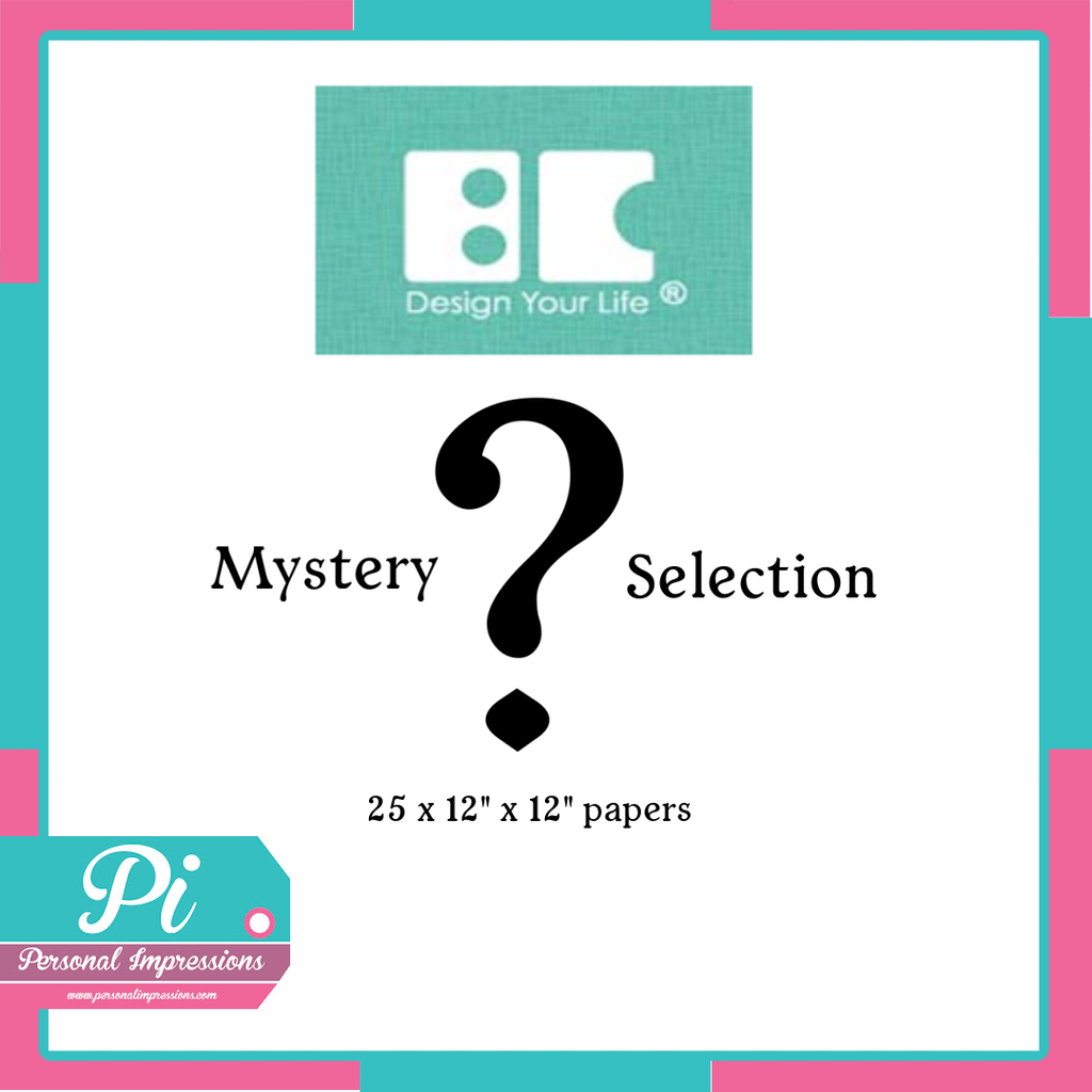 Best Creations 12" x 12" Mystery Selection - 25 sheets in a Storage Wallet