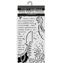 Stamperia - Venice City of Art - Gondola Stencil (12x25cm)
