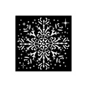 Stamperia - The Owl's House - Snowflake Stencil (12x12cm)