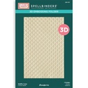 Stamperia - Candy Christmas - Waffle Cone 3D Embossing folder 