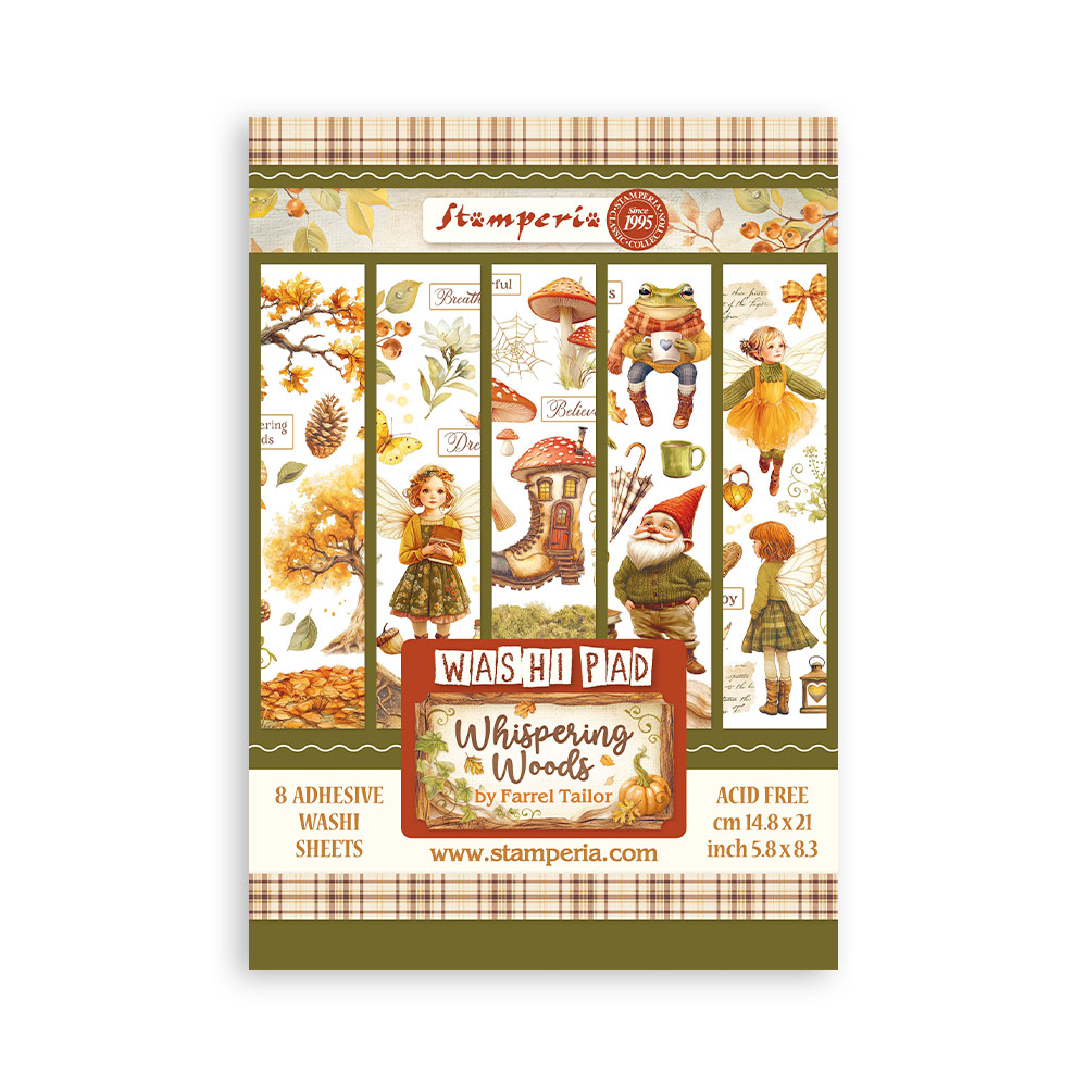 Stamperia - Whispering Woods  - Washi Pad 