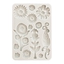 Stamperia - Furry Friends - Flowers A5 Silicon Mould 