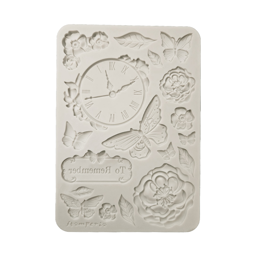 Stamperia - Quiet Days - Clock A5 Silicon Mould
