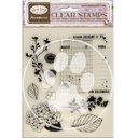 Stamperia - Quiet Days - Hydrangea stamp set