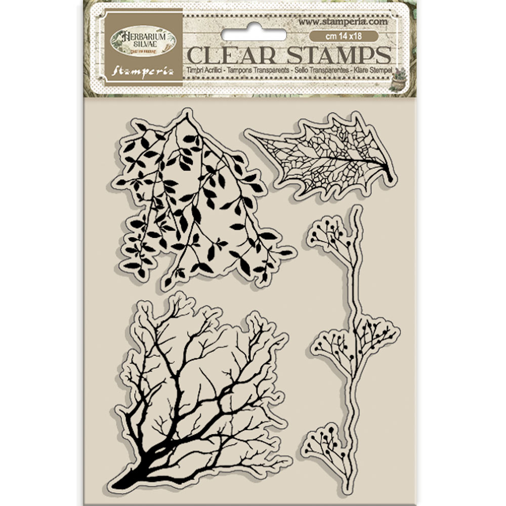 Stamperia - Herbarium Silvae - Tree Branches Stamp Set 