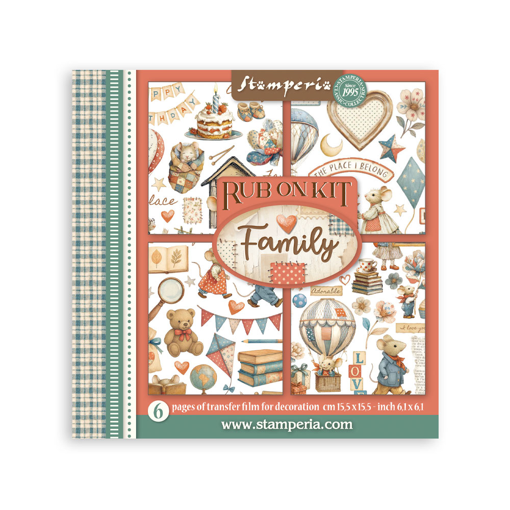 Stamperia - Family - Rub-on Kit