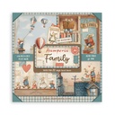 Stamperia - Family - 8"x8" Single Faced Scrapbooking Pad 