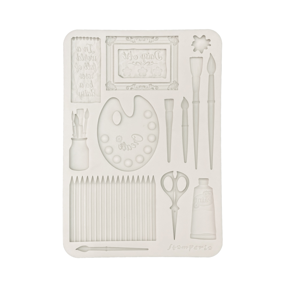 Stamperia - Daisy Art - Creative Art A5 Silicon Mould