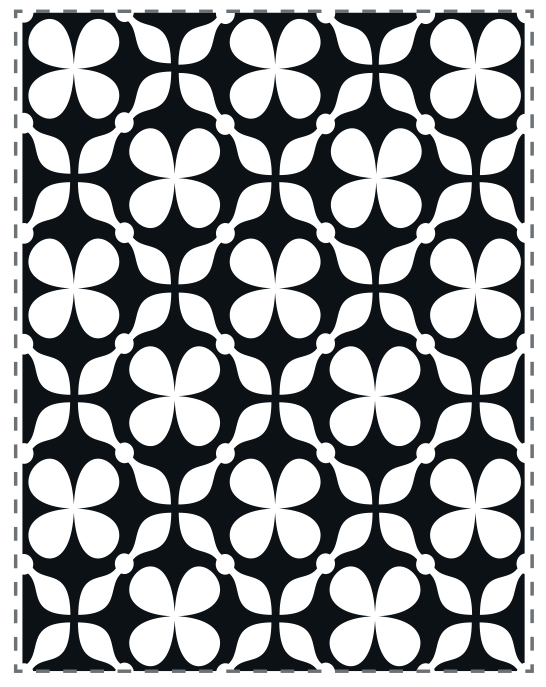 Ultimate Crafts Clover Quilt A2 Embossing Folder 