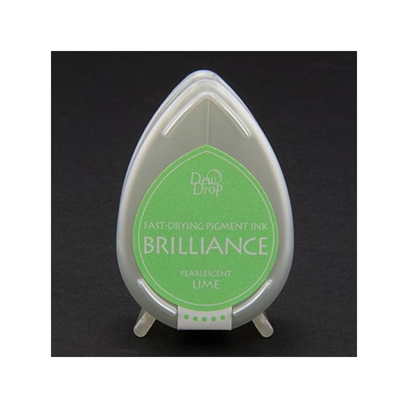 Brilliance Pearlescent Lime Dew Drop Ink Pad 