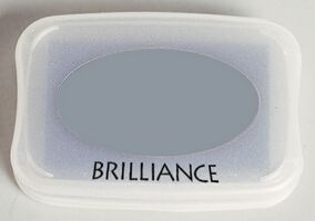 Brilliance Starlite Silver Ink Pad 