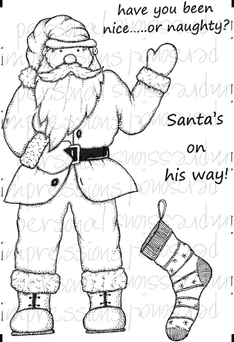 Lindsay Mason Nice or Naughty stamp set