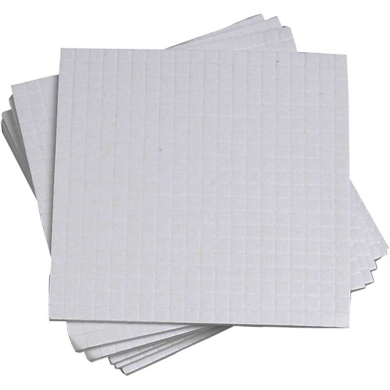 Creativ - 3D Foam Pads - 5x5x1mm - 10 sheets