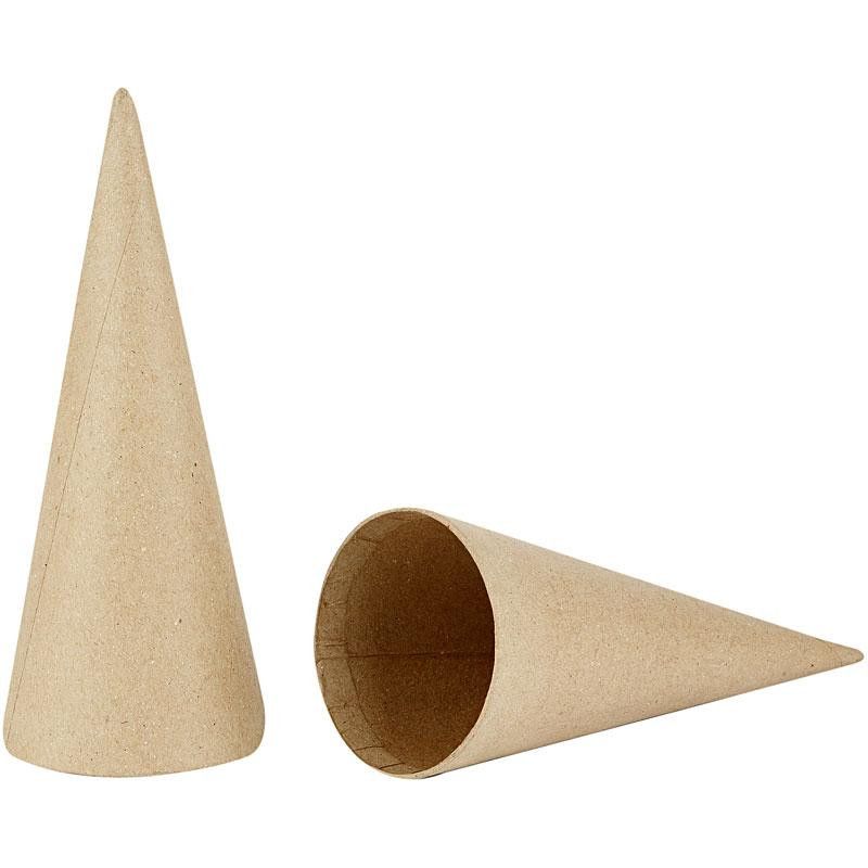 Creativ - Paper Mache Cones 20x8cm (5pcs)