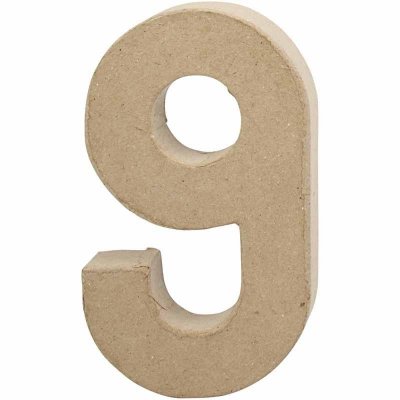 Creativ - Paper Mache Number 9 - 20.5cm