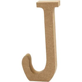 Creativ - Wooden Letter J - 13cm