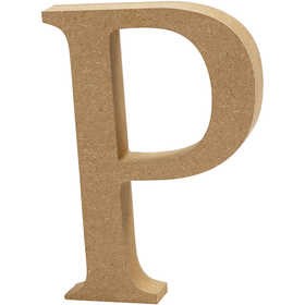 Creativ - Wooden Letter P - 13cm
