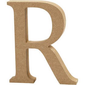 Creativ - Wooden Letter R - 13cm