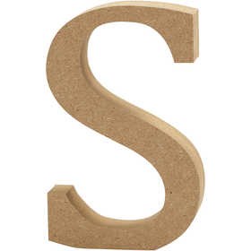 Creativ - Wooden Letter S - 13cm