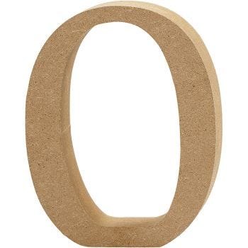 Creativ - Wooden Number 0 - 8cm