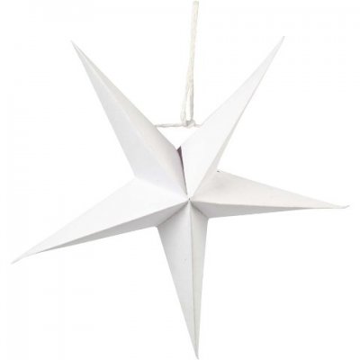 Creativ - 3D White Star - 15cm (15pk)