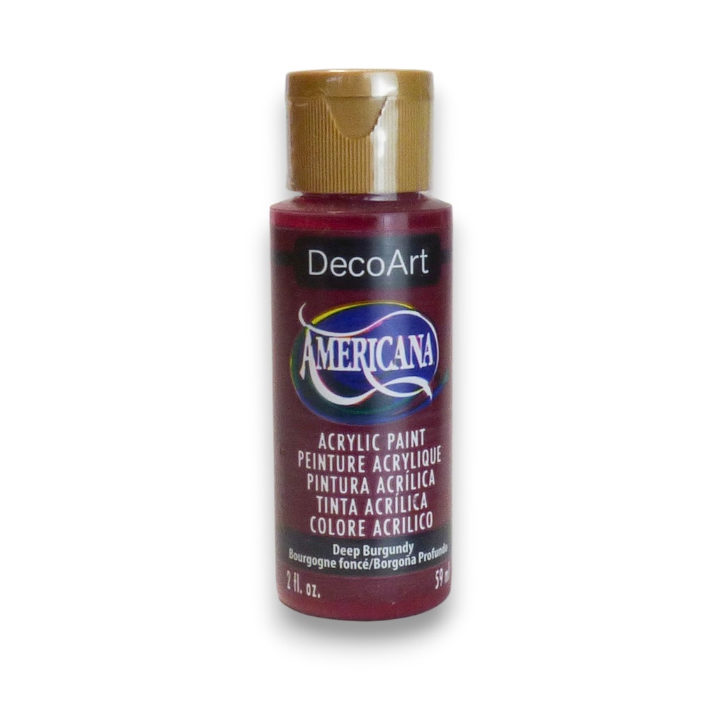 Deep Burgundy Americana Acrylic 2Oz.