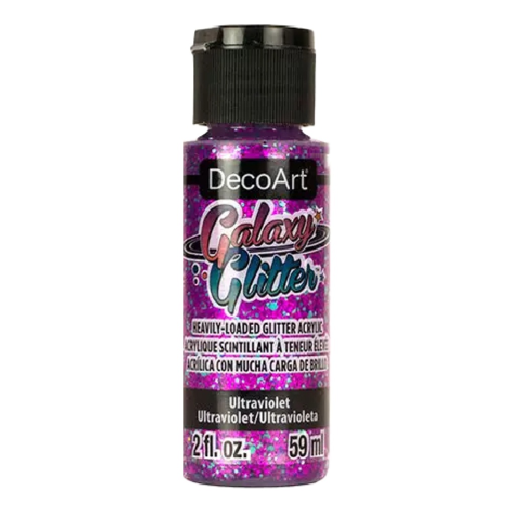 DecoArt Galaxy Glitter Acrylic Paint - Ultraviolet 