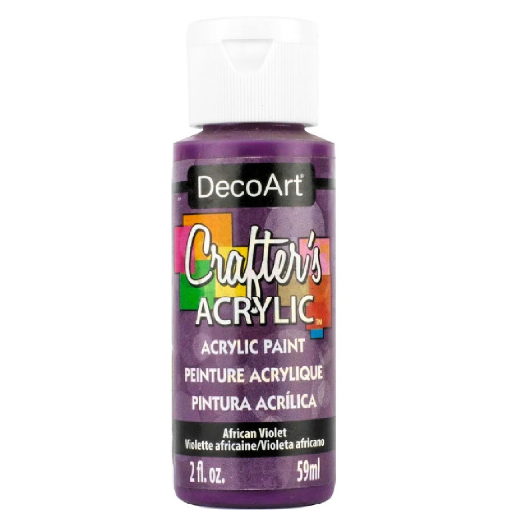DecoArt Crafter's Acrylic - African Violet (2oz)