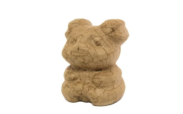 PaperMache Baby Rabbit Coin Bank pack of 6