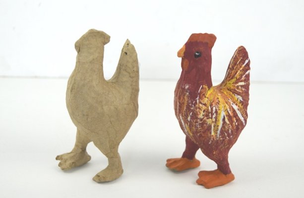 PaperMache Hen - pack of 6